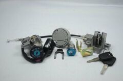 SCOOTER 50 CC KONTAK SETİ (DEPO KAPAĞI- SELE KİLİDİ DAHİL) CTVR