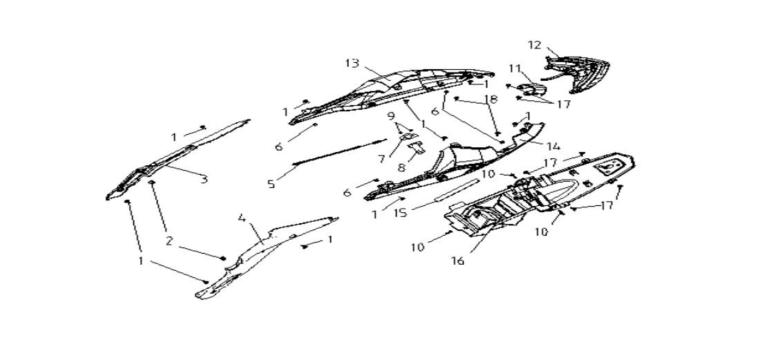 VOGE 300R ARKA STOP GRENAJI