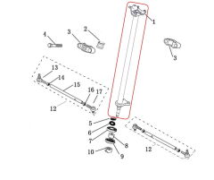 REGAL RAPTOR M210 Direksiyon Mili