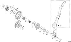YUKİ GASGAS MARŞ PEDAL KEÇESİ