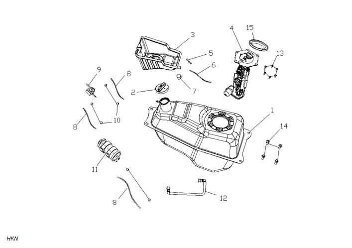 YAKIT DANKI KAPAK PLS İÇ (VAMPIRE 125)
