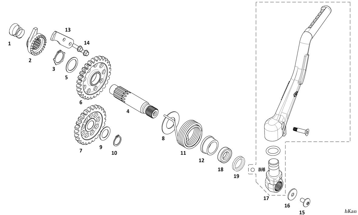 YUKİ GASGAS VİTES HİLALİ 1-2-3-4