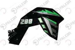 DEPO YAN KARENAJI YEŞİL/GRİ  SAĞ - N-288 NAKED Falcon