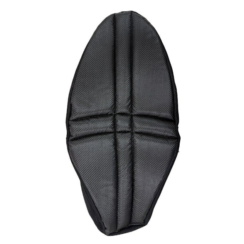 HONDA PCX 2014 - 2024 UYUMLU KONFOR HAVA DESTEKLİ KOLTUK KILIFI (MİNDER) KARBON SİYAH