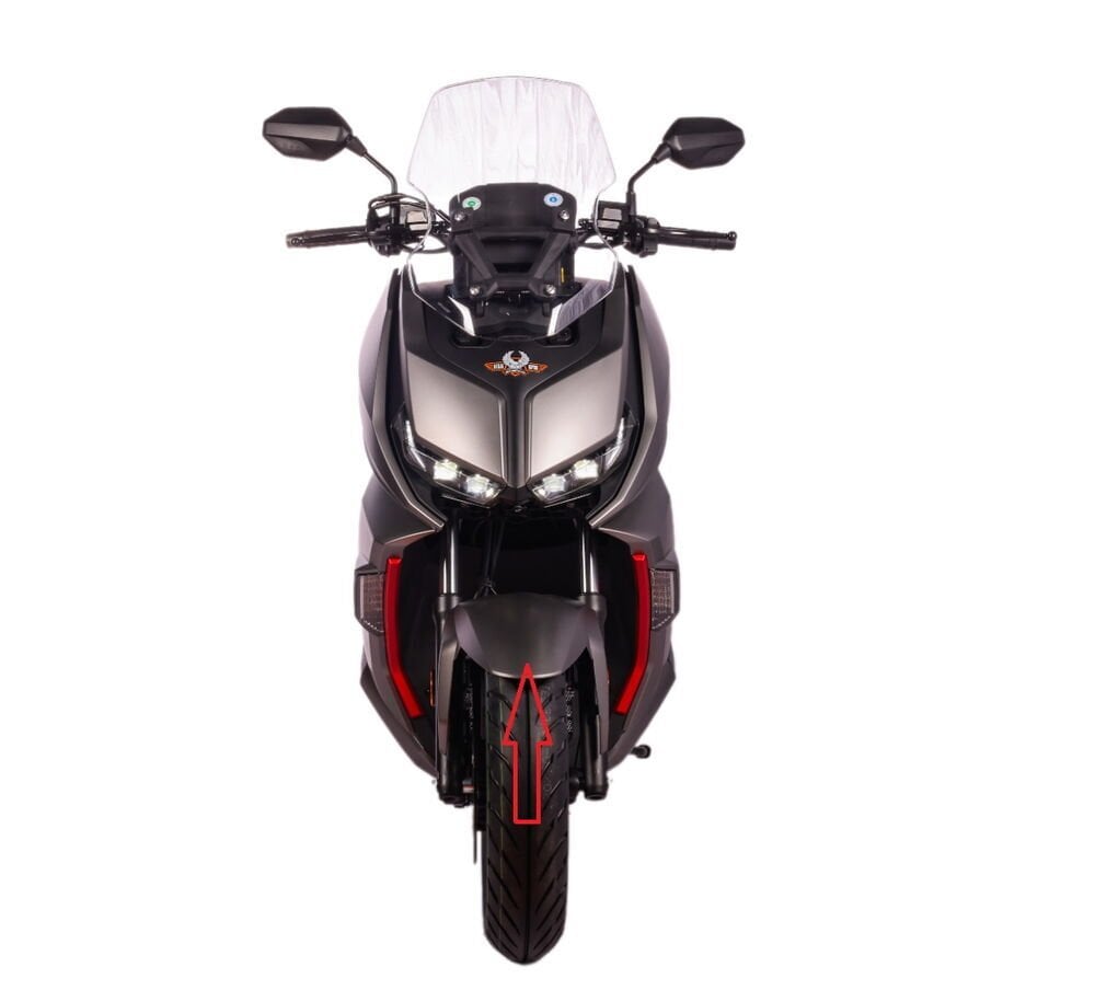 REGAL RAPTOR Xsuv 125 Ön Çamurluk Mat Gri