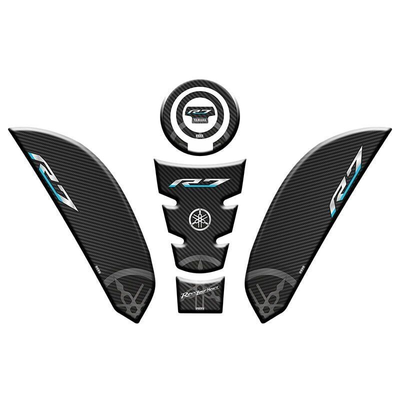 YAMAHA R7 2021 - 2024 UYUMLU TANK PAD SET 001