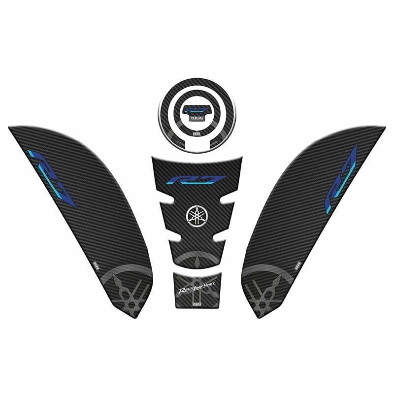 YAMAHA R7 2021 - 2024 UYUMLU TANK PAD SET 002