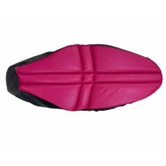 HONDA PCX 2014 - 2024 UYUMLU KONFOR HAVA DESTEKLİ KOLTUK KILIFI (MİNDER) PEMBE