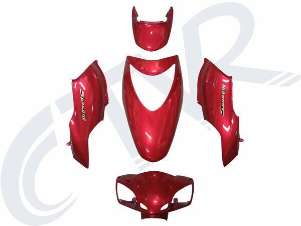 SPACY 110 KAPORTA SETİ KIRMIZI BOYALI PARÇALAR CTVR