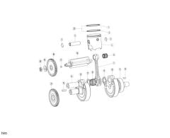 YUKİ DIRTY PAWS 250 2T PİSTON