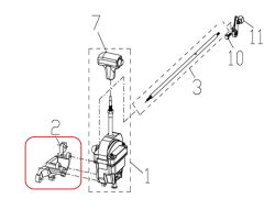 REGAL RAPTOR Promax 650L Vites Kutusu Montaj Braketi