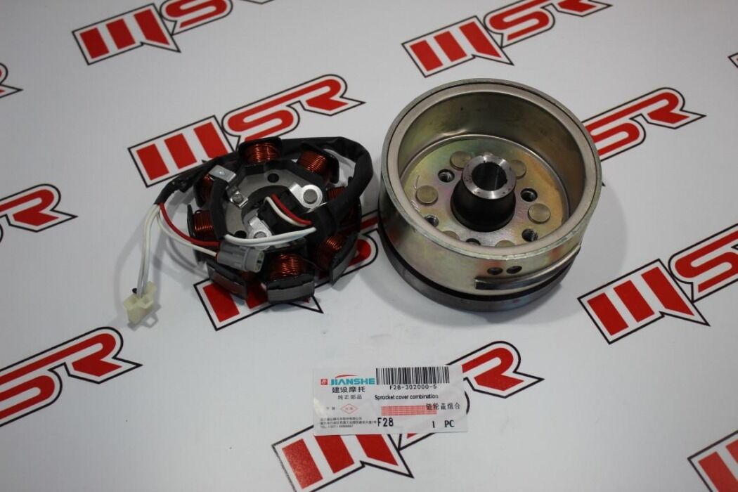 YBR 125 JIANSHE ROTOR-STATÖR SET