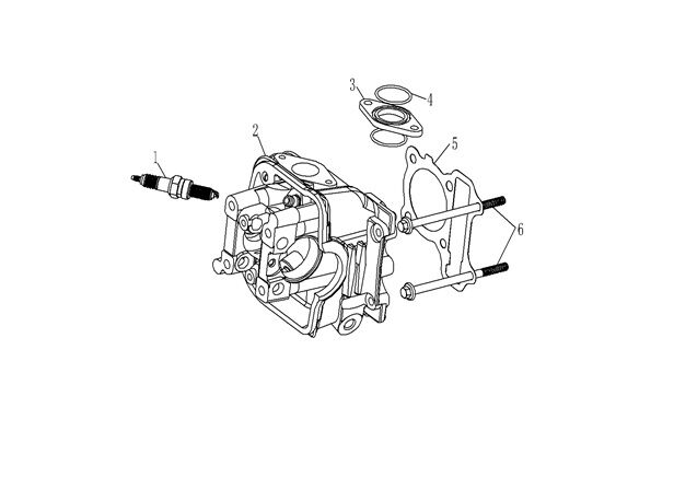 SİLİNDİR ÜST KAPAK (DUTY 125)