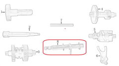 REGAL RAPTOR M210 Şanzıman Tekli Mil 8