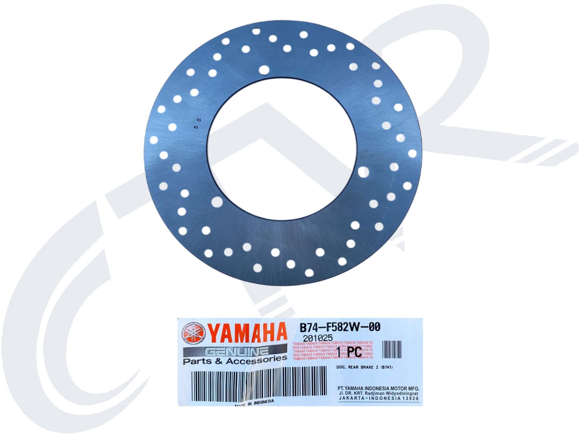 YAMAHA XMAX 250 2022 DİSK AYNASI ARKA ORJ B74-F582W-00