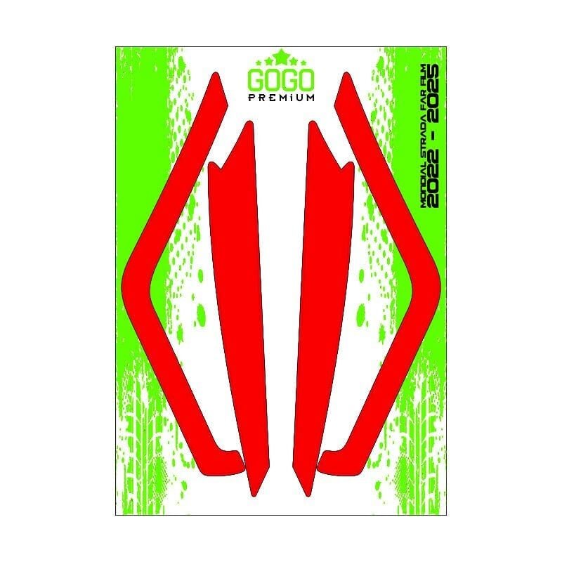 MONDİAL STRADA 2022 - 2025 UYUMLU FAR ÜSTÜ FİLM KIRMIZI