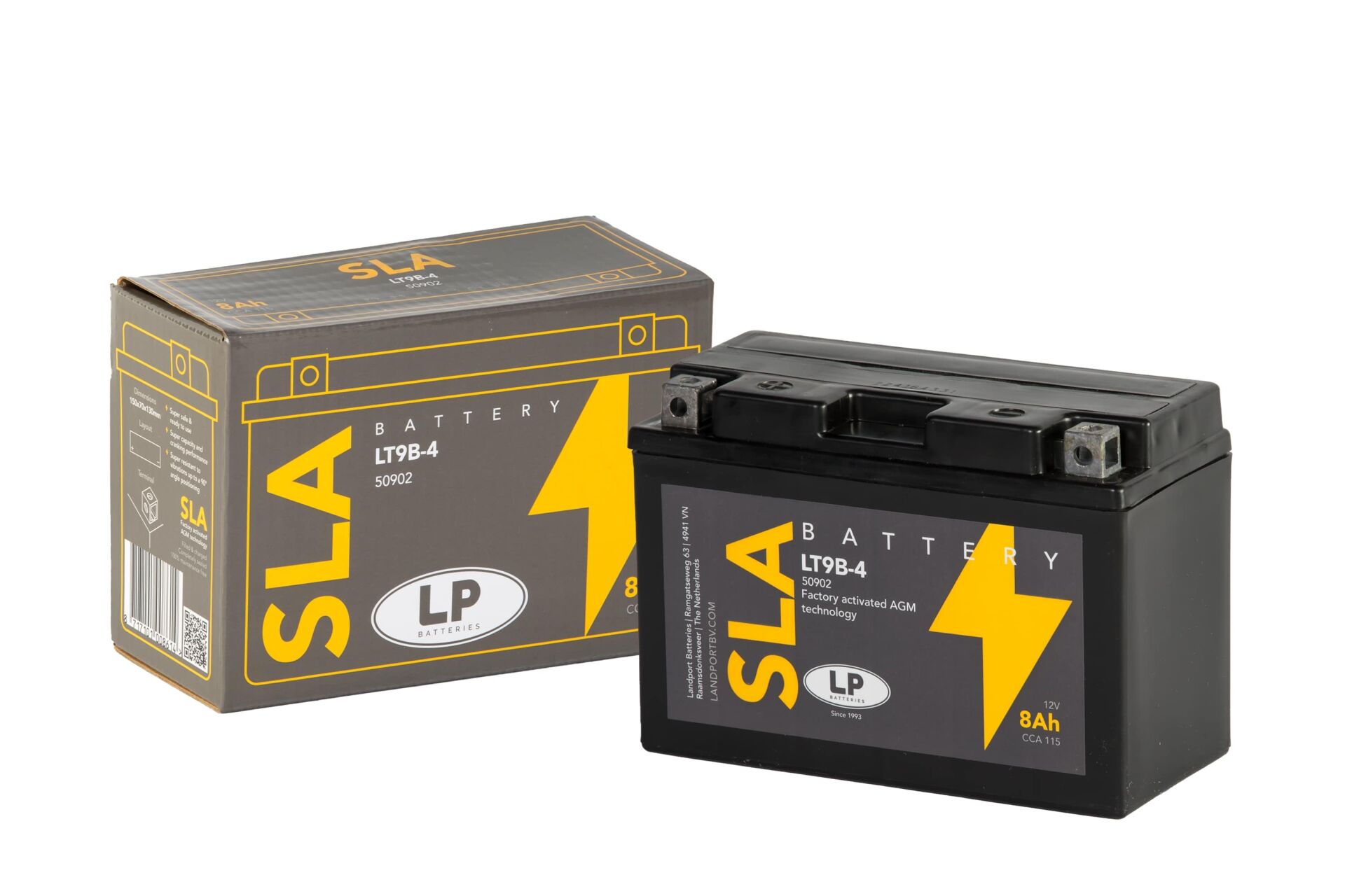 Yamaha XT 660 Z Tenere SLA AKÜ (MB LT9B-4) / 8 A / KG: 2,83 / L:150 / W:70 / H:105 / CCA: 115