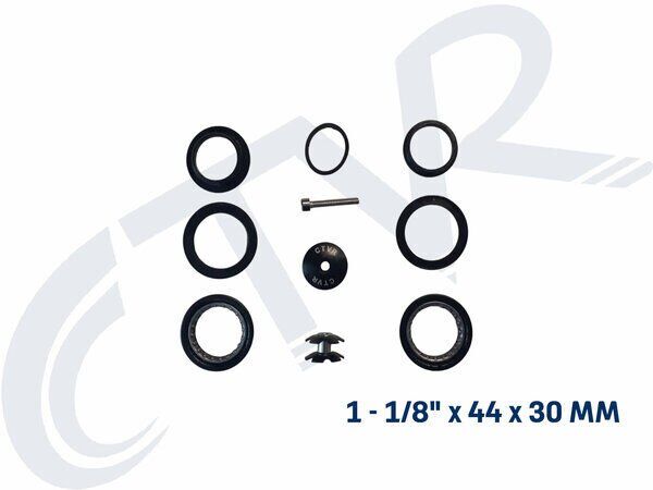 MTB FURJ YATAK SİYAH OVERSİZE 1-1/8''x44x30mm