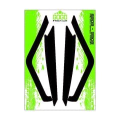 MONDİAL STRADA 2022 - 2025 UYUMLU FAR ÜSTÜ FİLM SİYAH