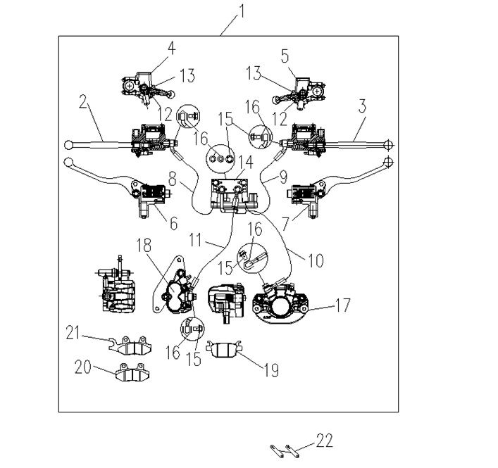 ÖN FREN LEVYESİ (VAMPIRE 125)