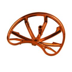 YAMAHA SCOOTER UYUMLU HAVA FİLİTRE DEKORATİF KAPAĞI TURUNCU