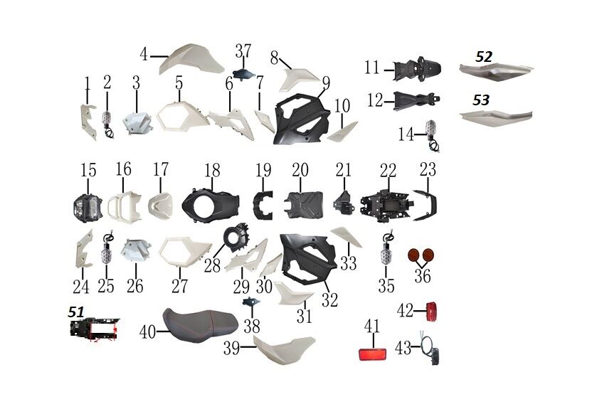 YUKİ HAMMER 50 YAKIT DEPO KAPAĞI İÇ PLS