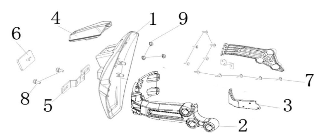 YUKİ HURACAN PLAKA BRAKETİ